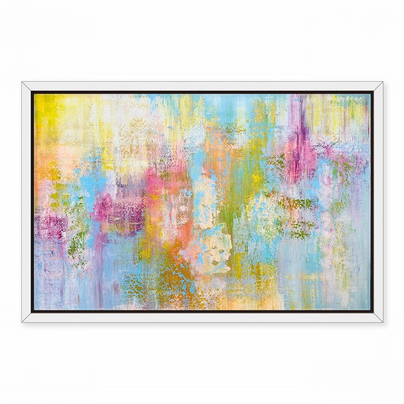 Artful Simplicity: Abstract Oil Canvas