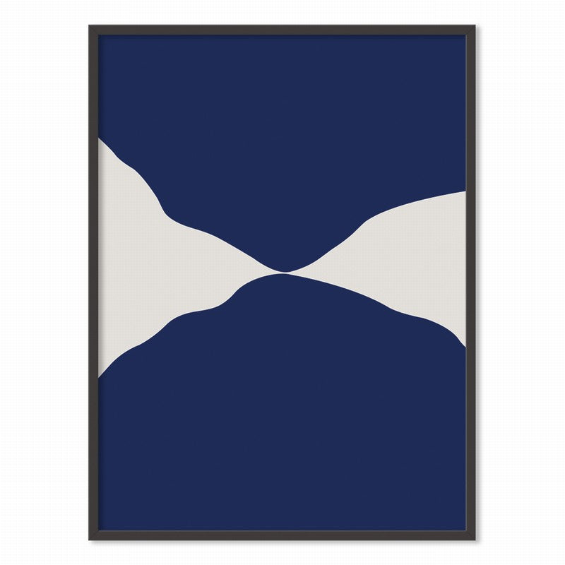 Klein Blue Abstract Landscape