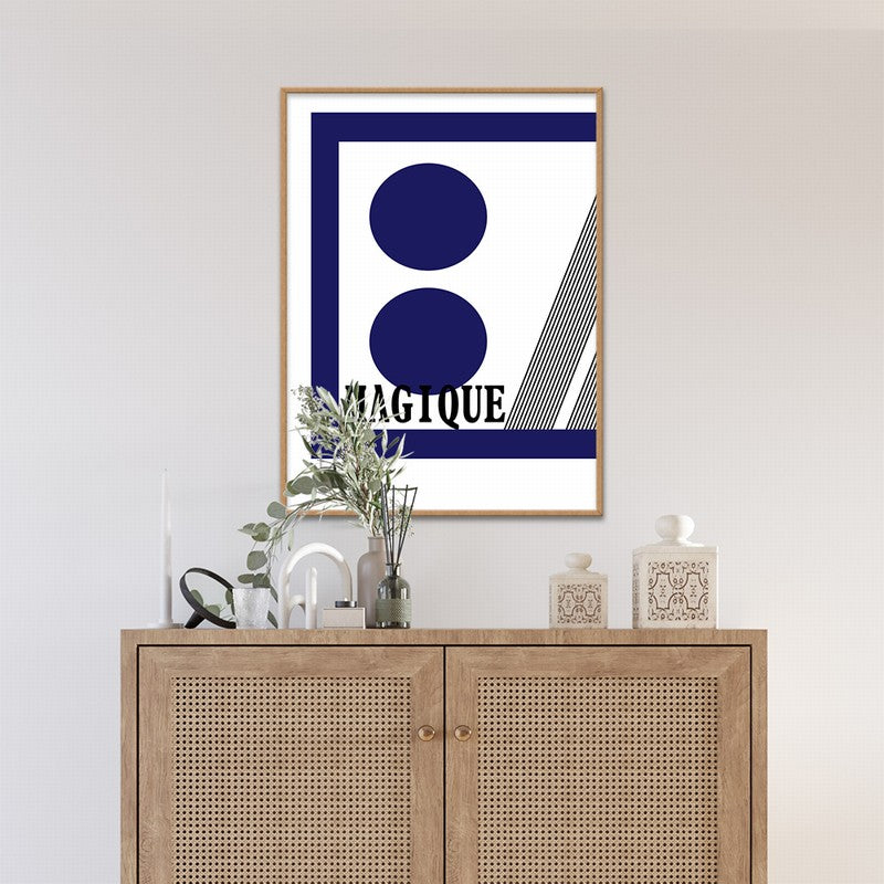 Klein Blue Textured Painting