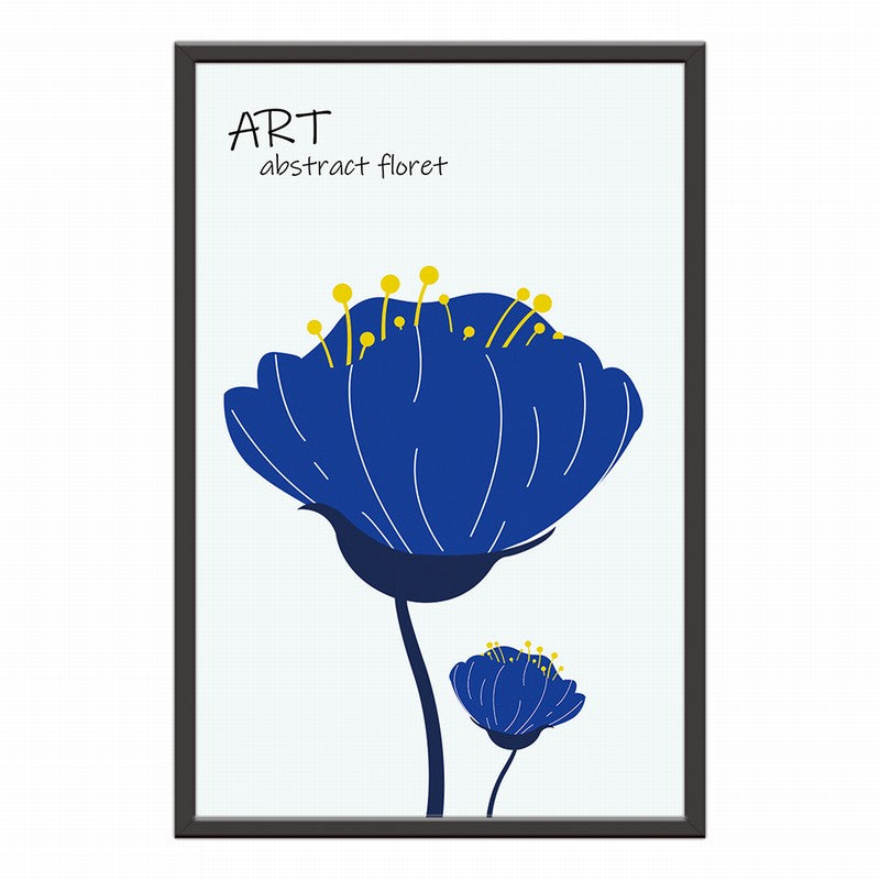 Klein Blue Watercolor Art