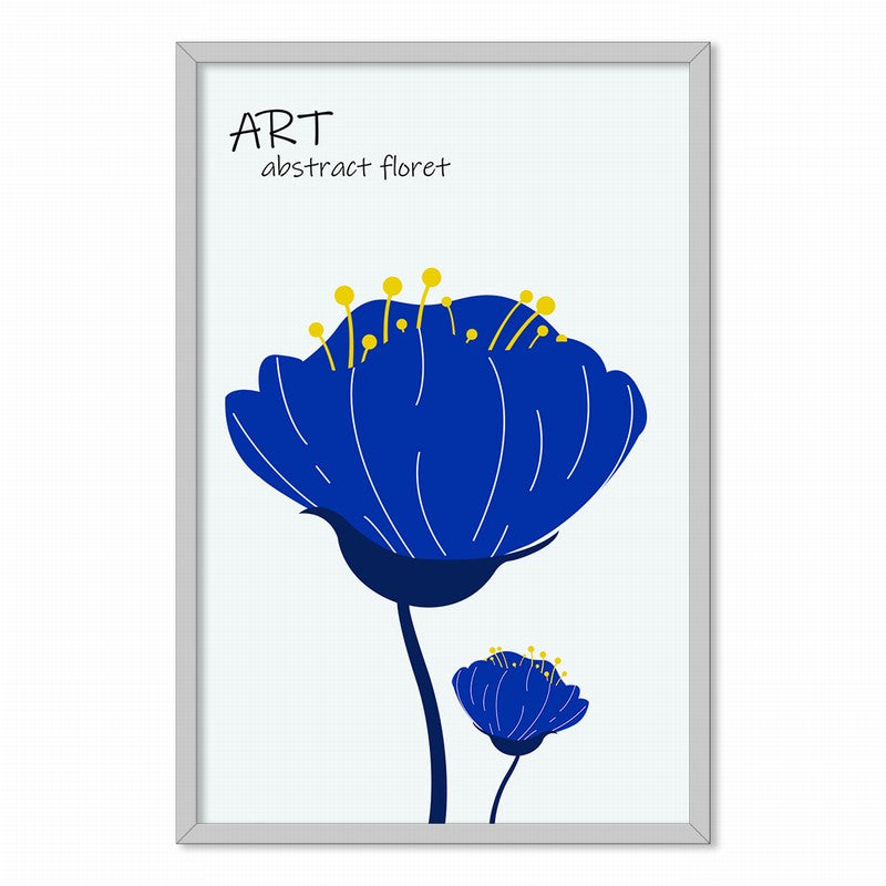 Klein Blue Watercolor Art