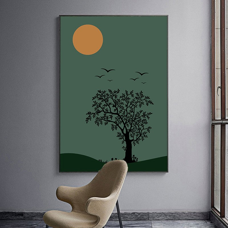 Pure Simplicity: Fresh Hues and Clean Art