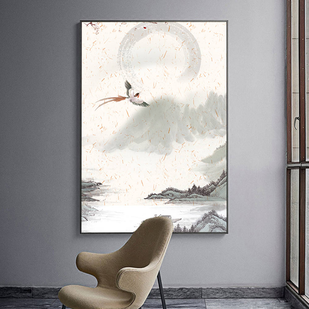 Chinese Style: Phoenix Artwork Masterpiece