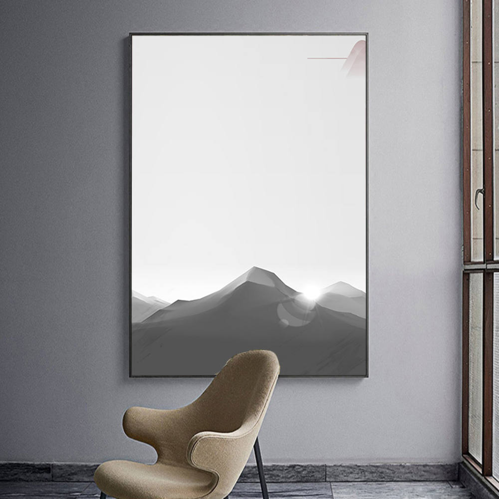 Chinese Style: Abstract, Minimalist Artwork Creation
