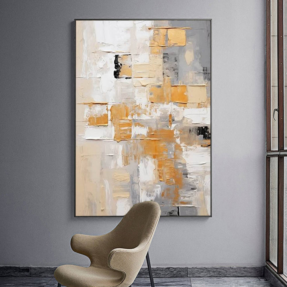 Vivid Color Block Art for Home