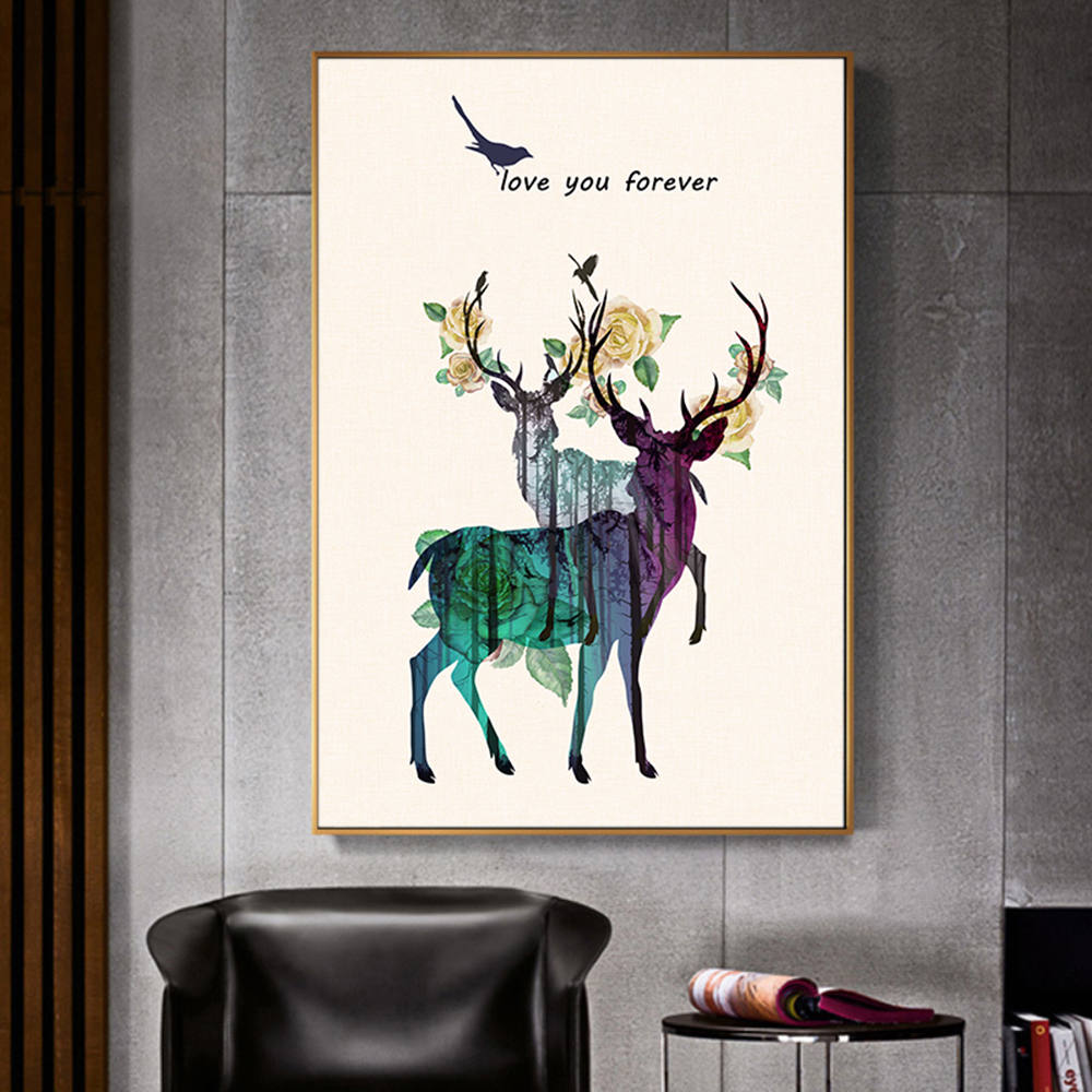 Majestic Moose on Canvas