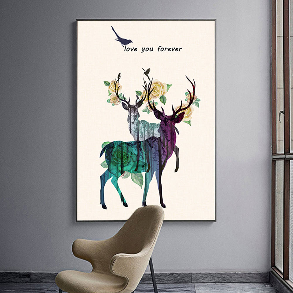 Majestic Moose on Canvas
