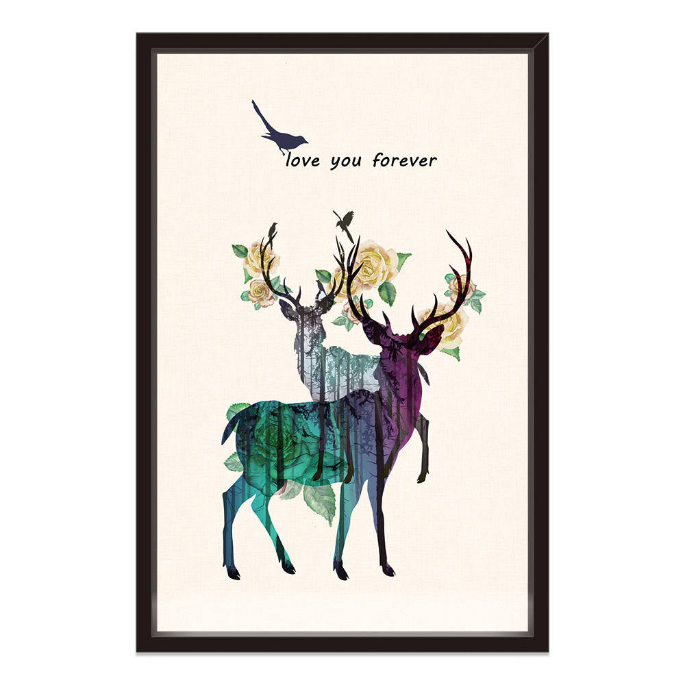 Majestic Moose on Canvas