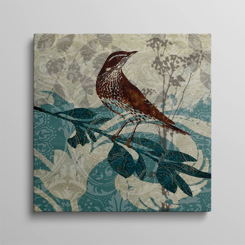 Chinese Scene: Birds Close-up