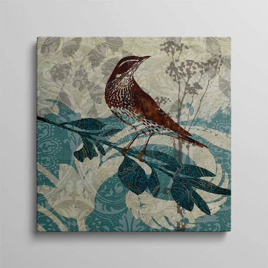 Chinese Scene: Birds Close-up