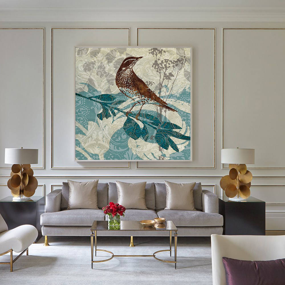 Chinese Scene: Birds Close-up