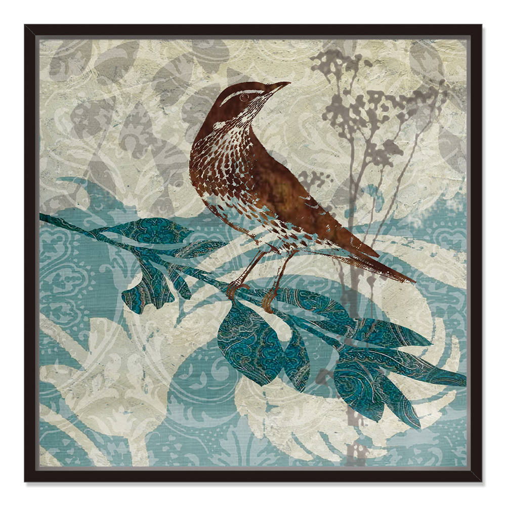 Chinese Scene: Birds Close-up