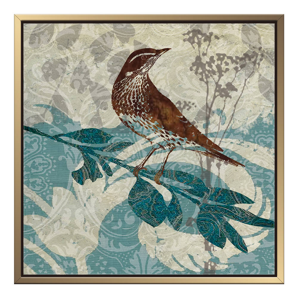 Chinese Scene: Birds Close-up