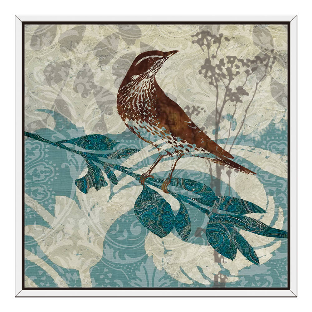 Chinese Scene: Birds Close-up