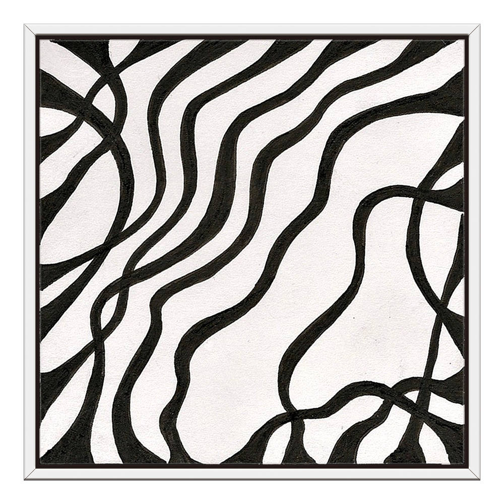 Elegance in Striped Illusion Wall Art