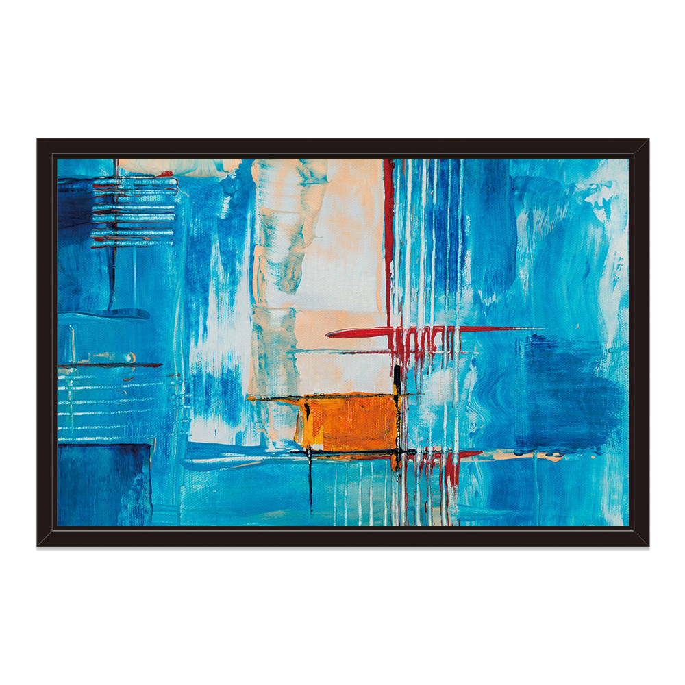 Chaos in Colorful Symphony Canvas