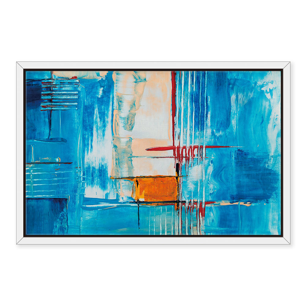 Chaos in Colorful Symphony Canvas