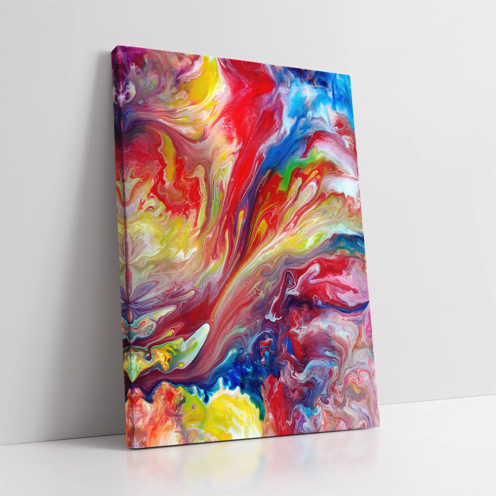 Melody of Abstract Colors Oil Painting