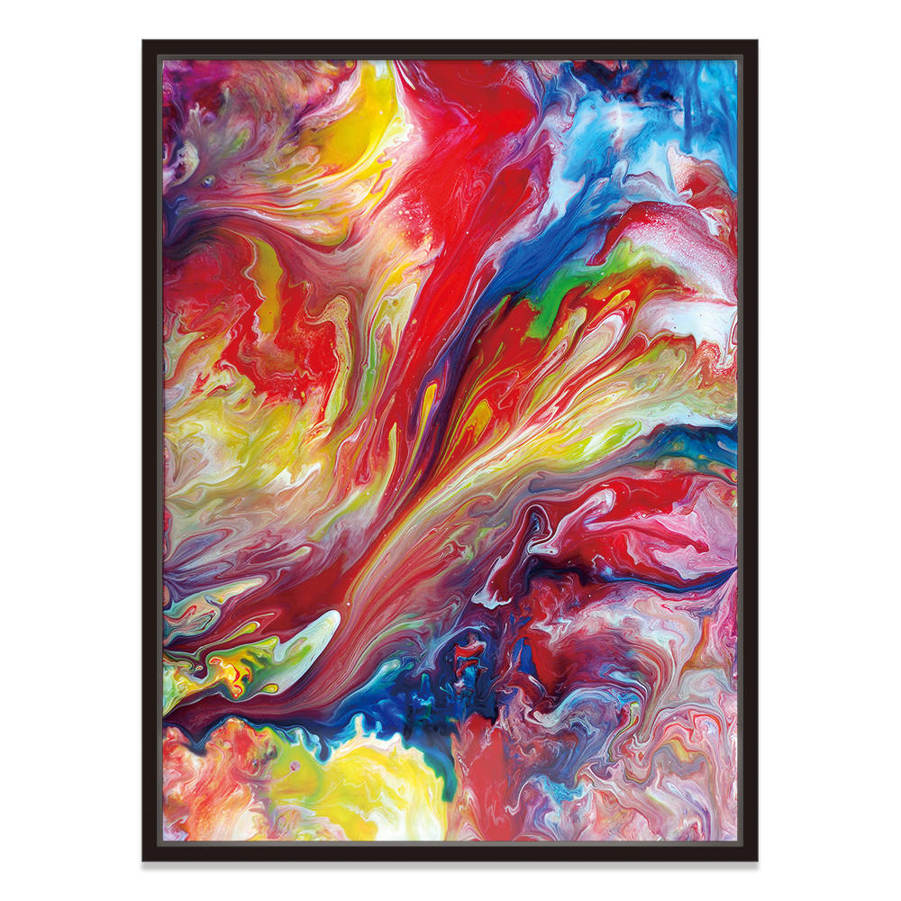 Melody of Abstract Colors Oil Painting