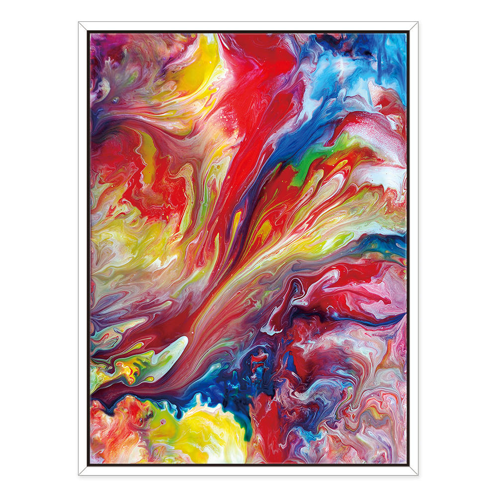 Melody of Abstract Colors Oil Painting
