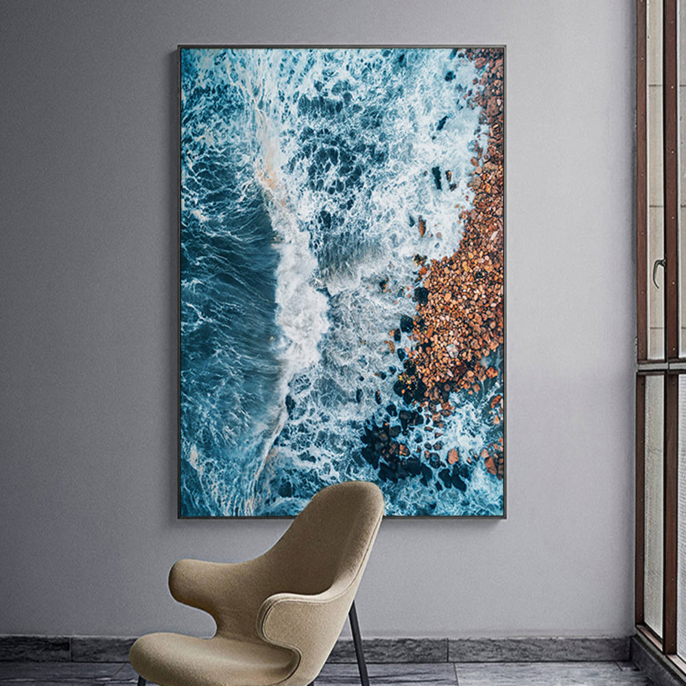 Abstract Seascape: Coastal Abstraction