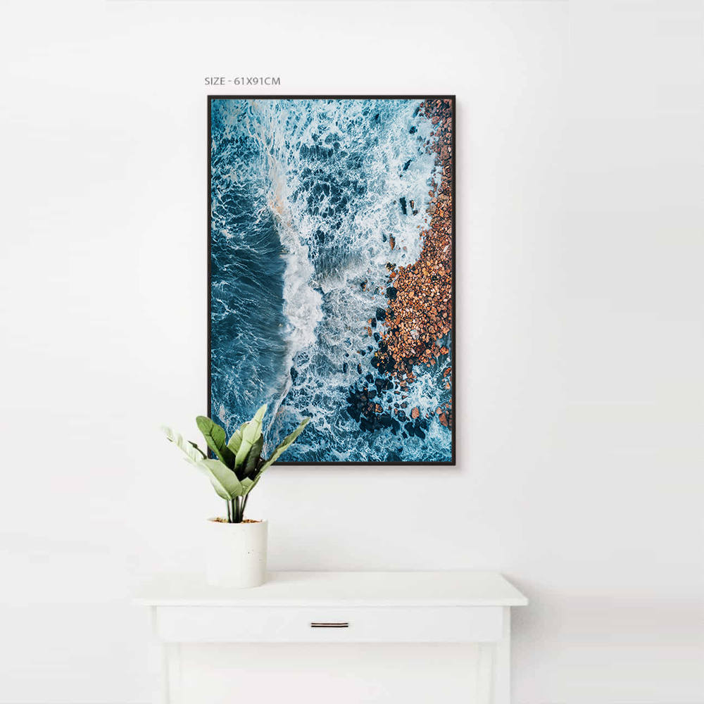 Abstract Seascape: Coastal Abstraction
