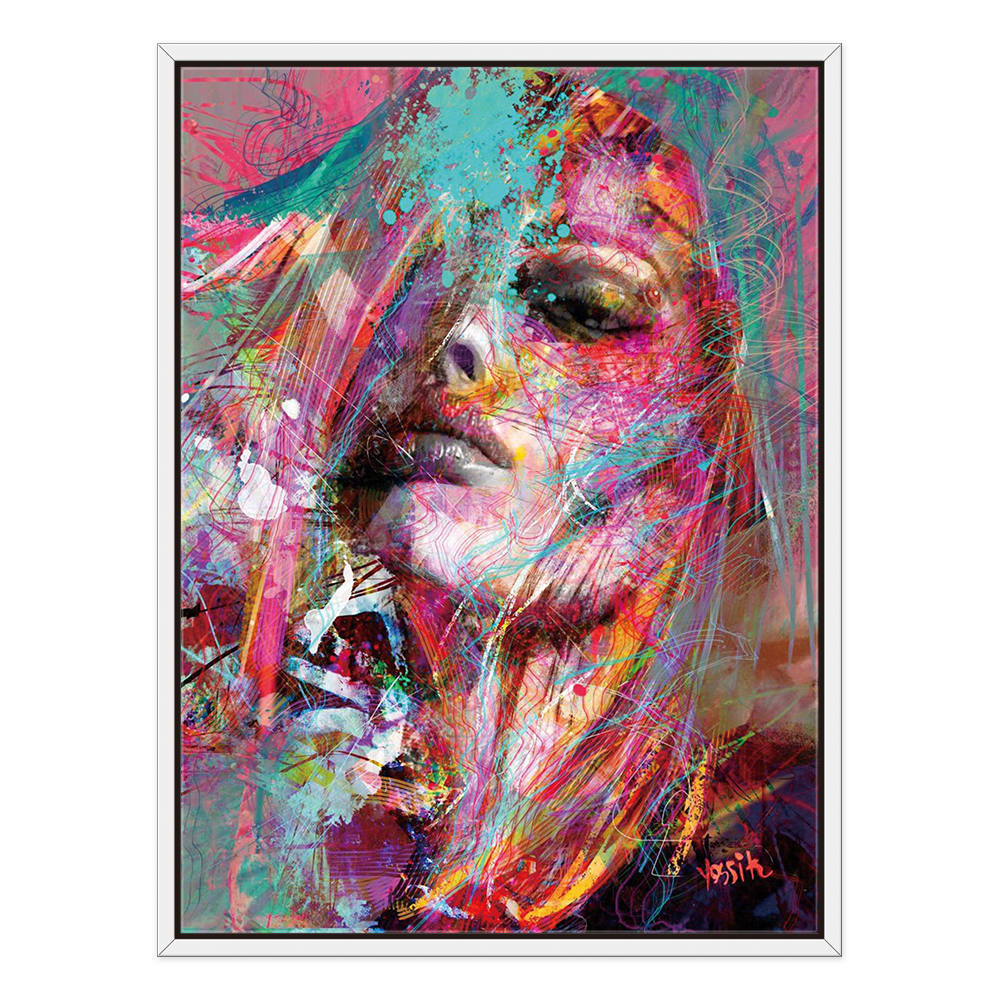 Luminous Watercolors: Vivid Imagination Canvas