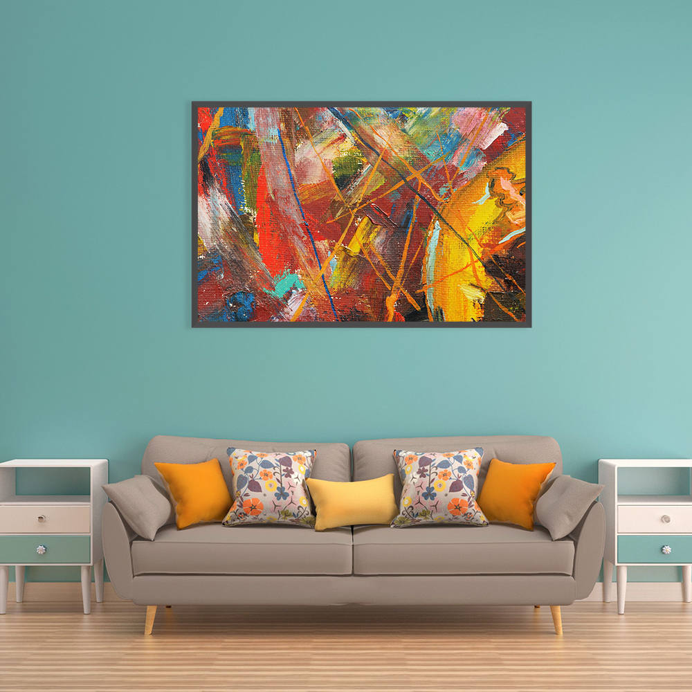 Vibrancy Unleashed, Boundless Imagination Brush Strokes