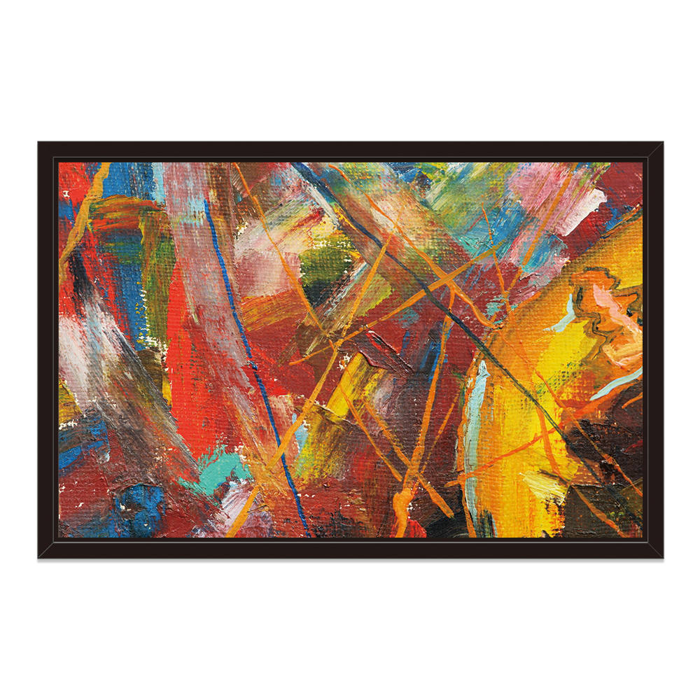 Vibrancy Unleashed, Boundless Imagination Brush Strokes