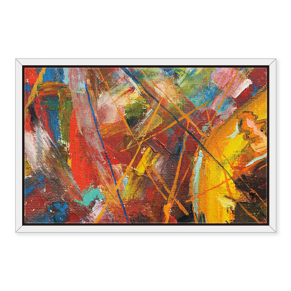 Vibrancy Unleashed, Boundless Imagination Brush Strokes