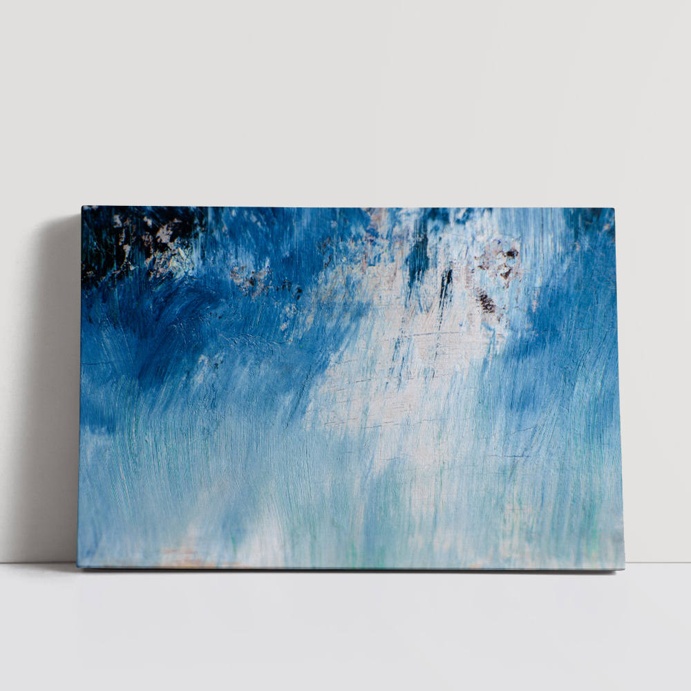 Ocean's Pulse Oil Painting Canvas