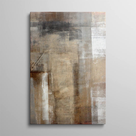 Serene Journey Through Beige Dreams