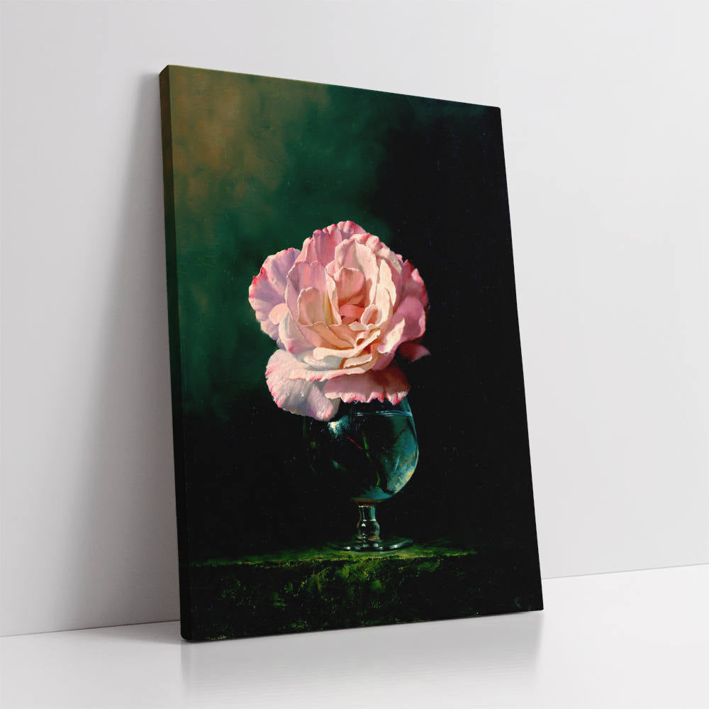 Sunlit Petal Dance: Home Decor Oil Painting