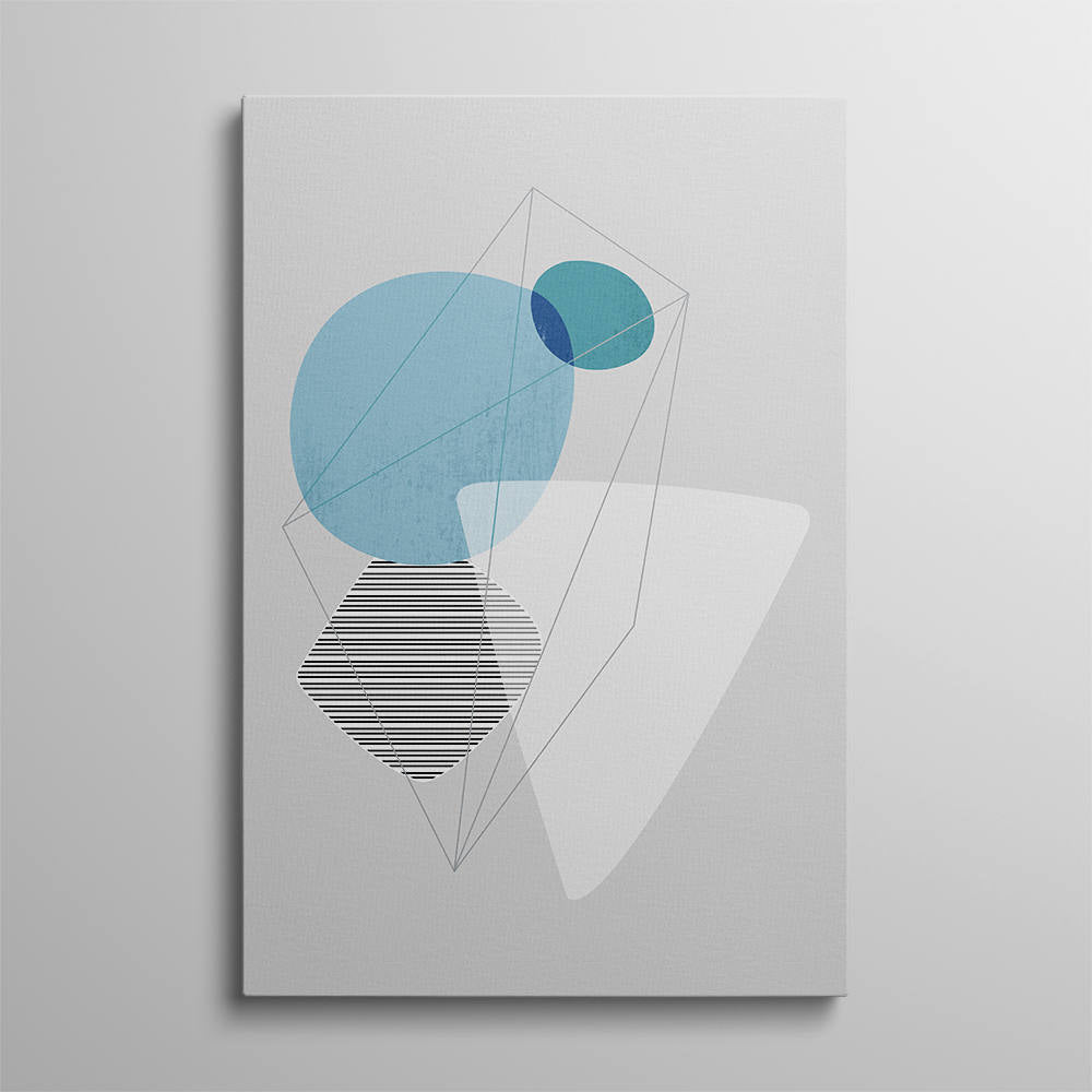 Simplicity in Geometric Harmony Canvas
