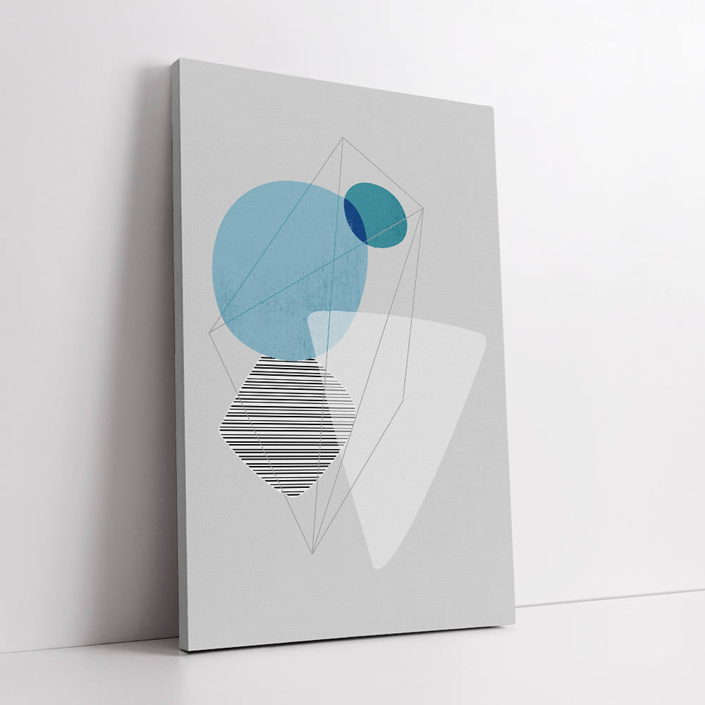 Simplicity in Geometric Harmony Canvas
