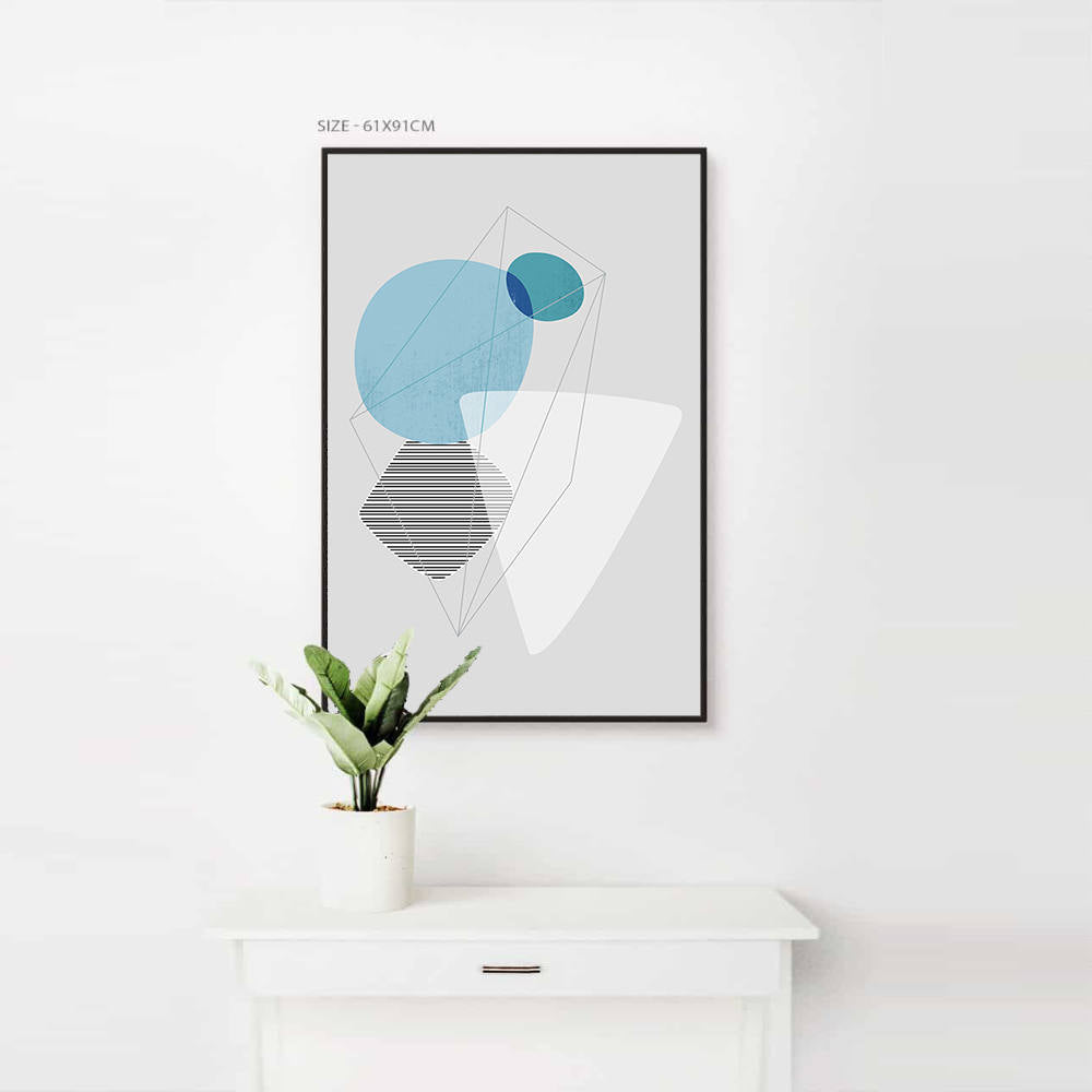 Simplicity in Geometric Harmony Canvas