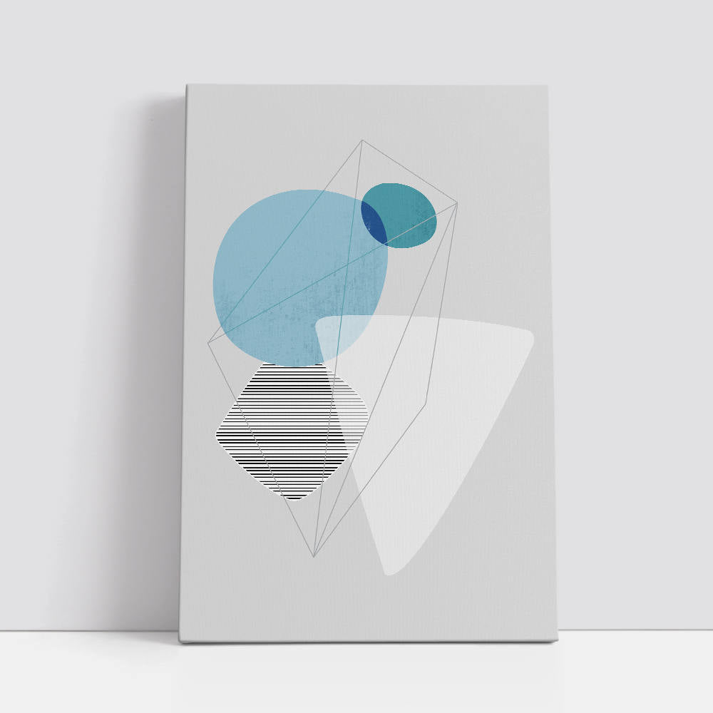 Simplicity in Geometric Harmony Canvas