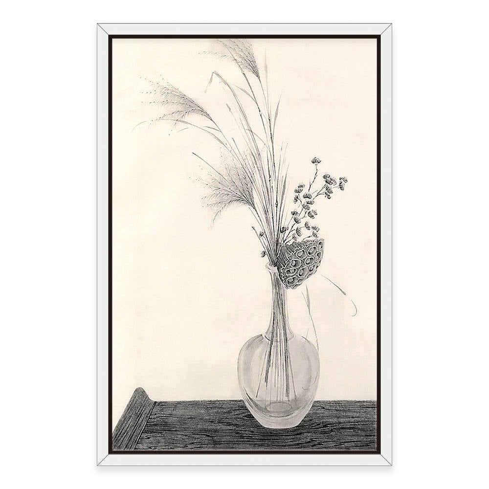 Minimalist Elegance: Seed Silhouettes Canvas