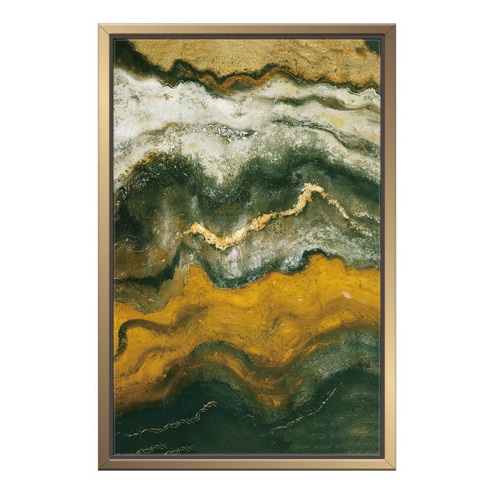 Chromatic Textures Abstract Canvas