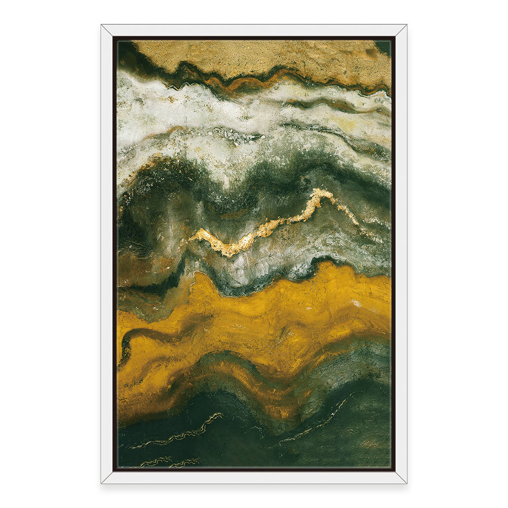 Chromatic Textures Abstract Canvas
