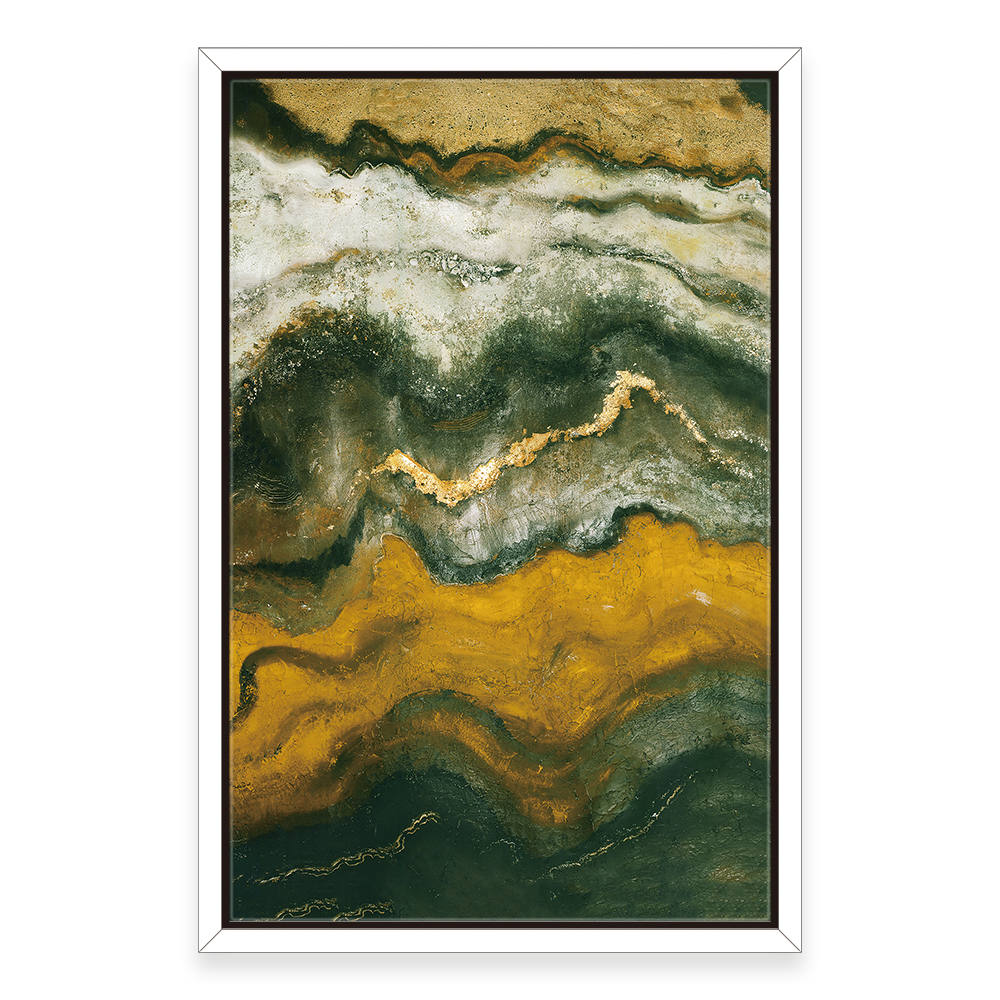 Chromatic Textures Abstract Canvas
