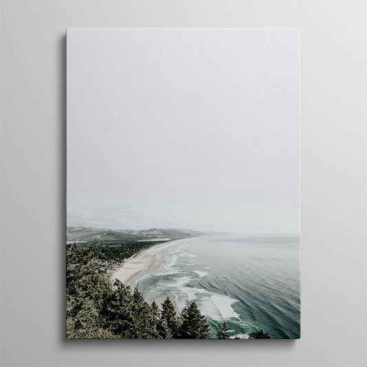 Ocean View from Above Canvas