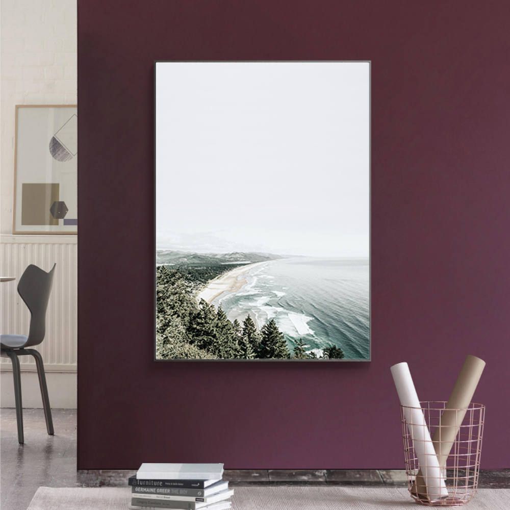 Ocean View from Above Canvas