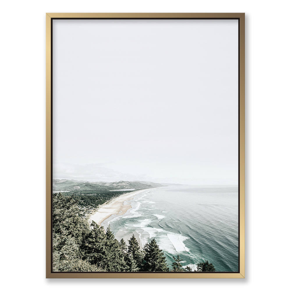 Ocean View from Above Canvas