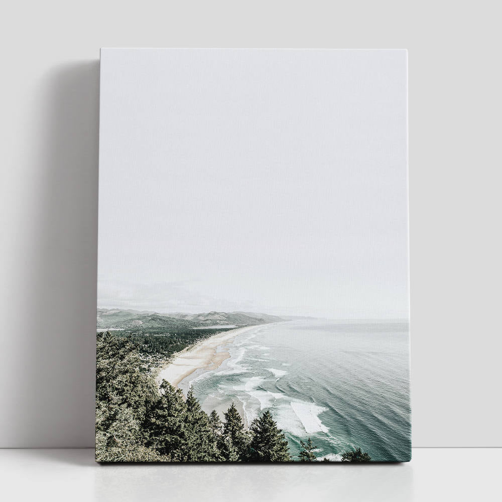 Ocean View from Above Canvas
