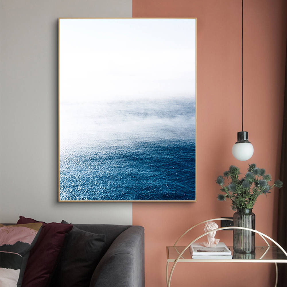 Touch of Sky Hues Canvas