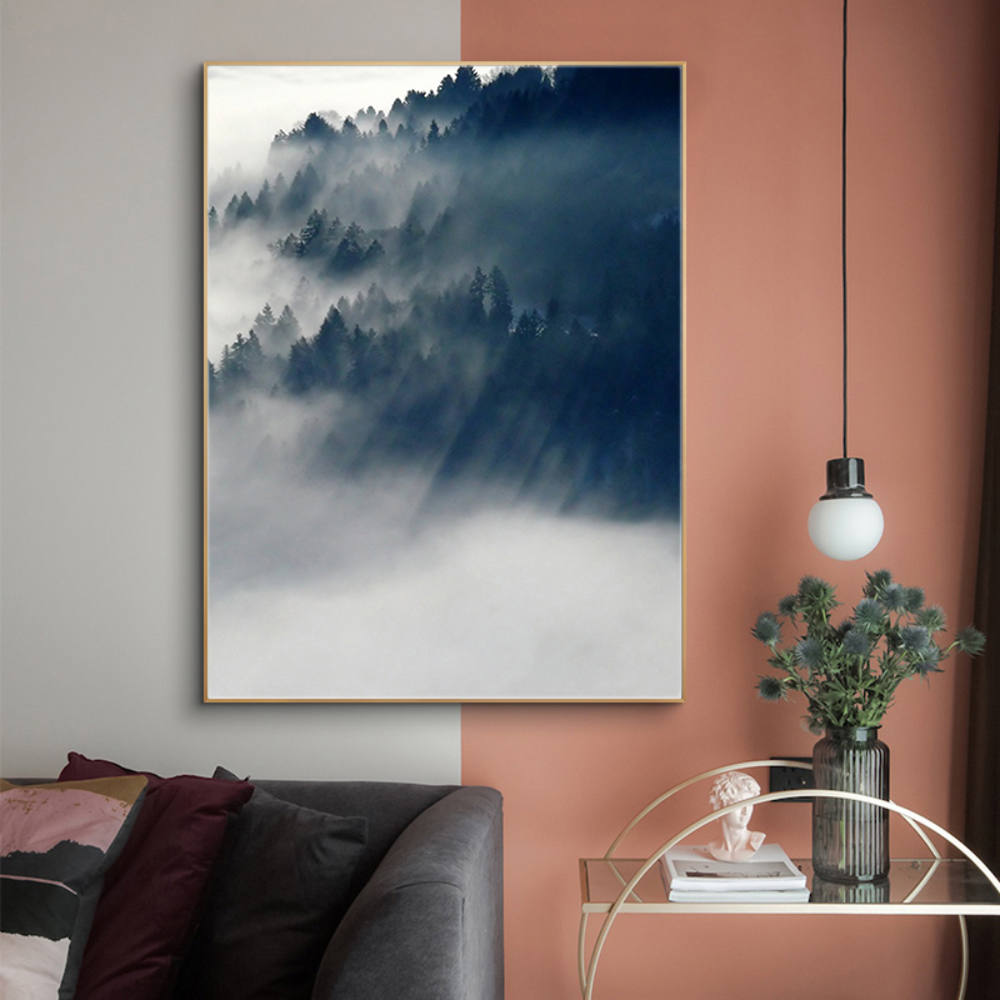 A Silence in the Dark Canvas