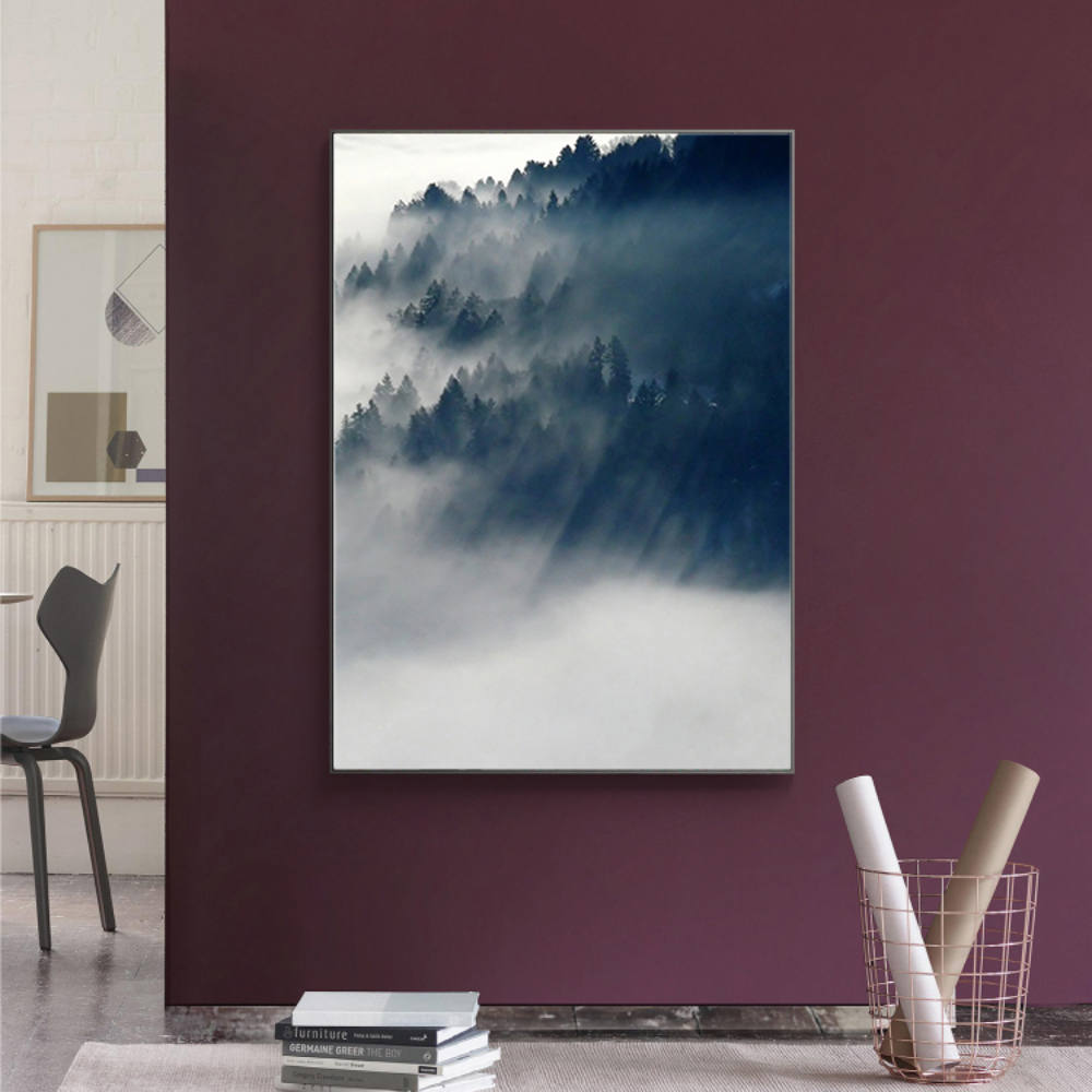 A Silence in the Dark Canvas