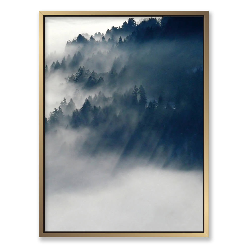 A Silence in the Dark Canvas