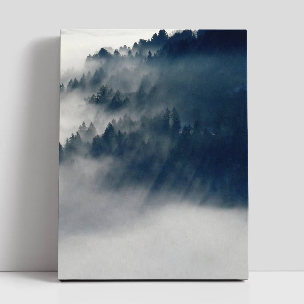 A Silence in the Dark Canvas